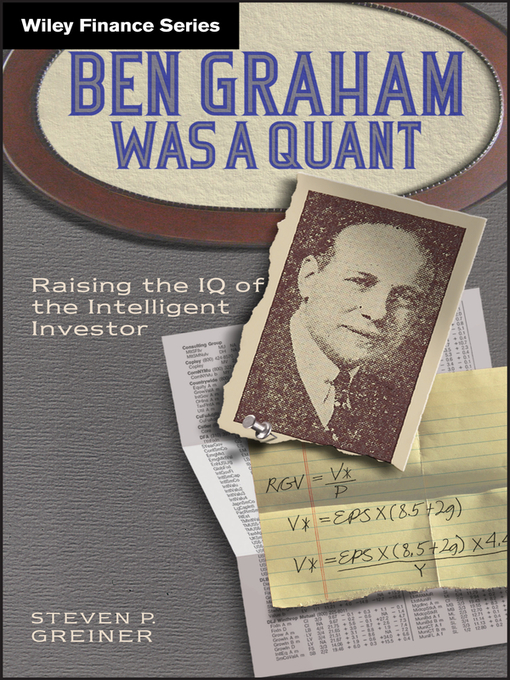 Title details for Ben Graham Was a Quant by Steven P. Greiner - Wait list